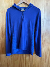 Load image into Gallery viewer, Size Large Icebreaker Royal Blue Women's Long Sleeve Shirt
