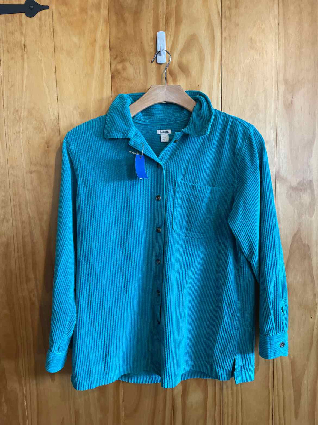 Women Size Medium L.L. Bean Turquoise Women's Jacket