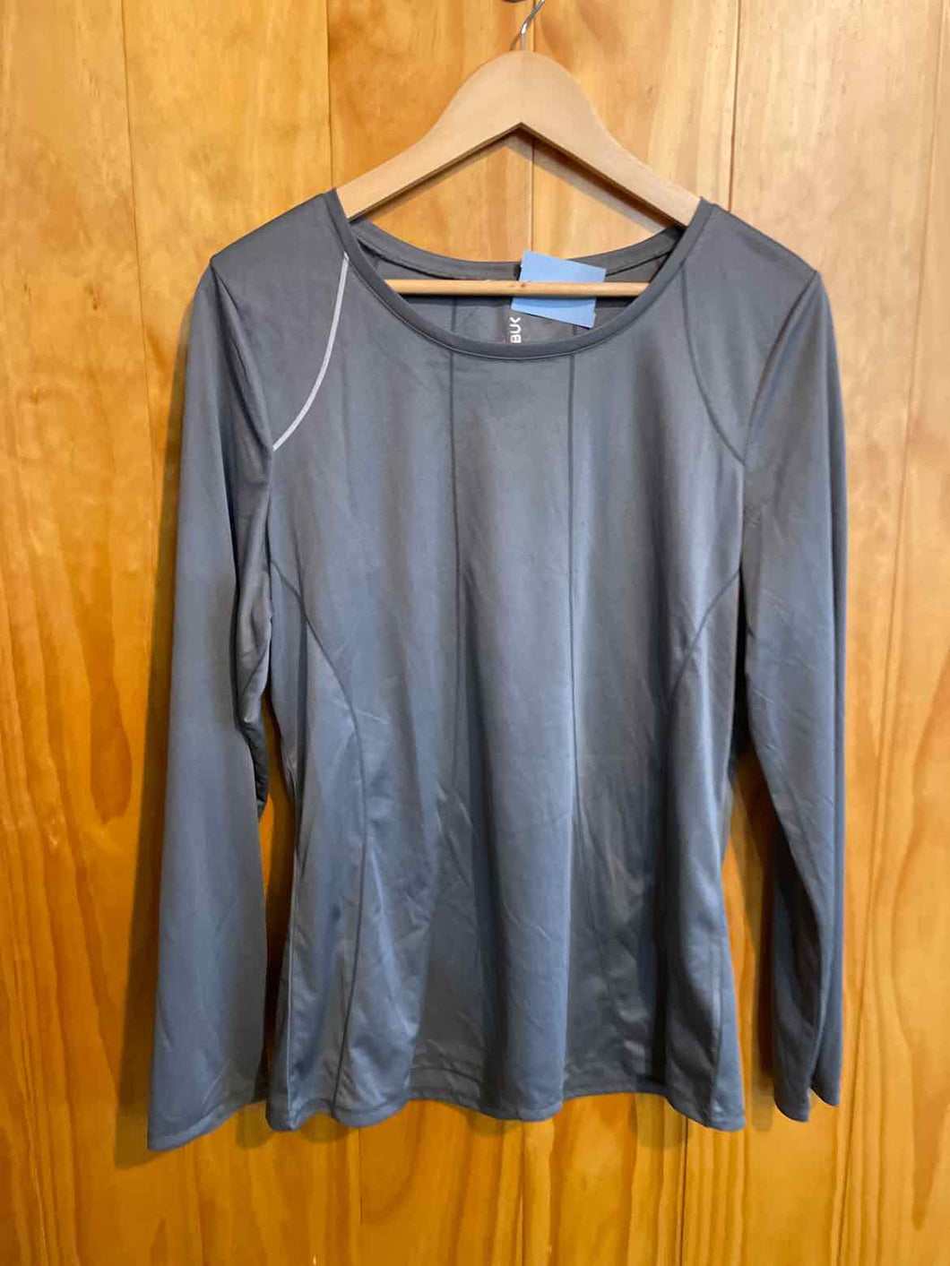 Size XL C-Buk Grey Women's Long Sleeve Shirt