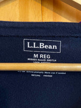 Load image into Gallery viewer, Size Medium LL Bean Navy Dress
