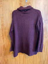 Load image into Gallery viewer, Size XL Smart Wool Maroon Women&#39;s Sweater &amp; Sweatshirt
