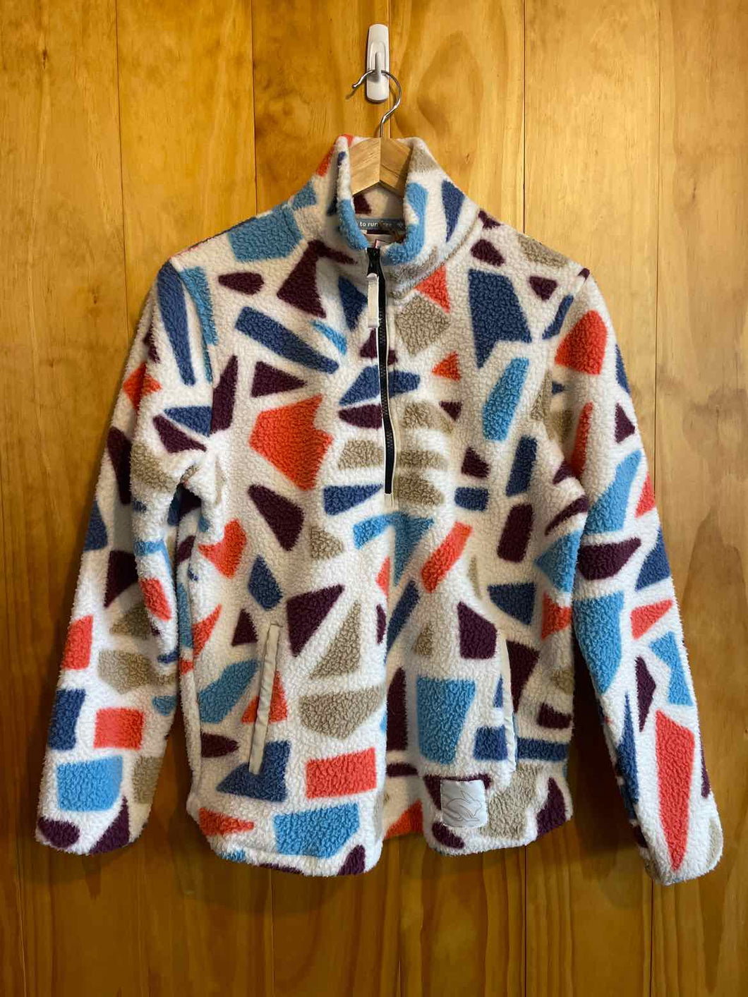 Size Small Rabbit Multi-Color Women's Fleece Sweatshirt