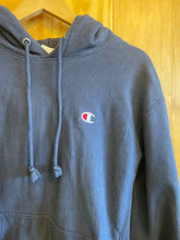 Load image into Gallery viewer, Size Large Champion Navy Women&#39;s Hoodie
