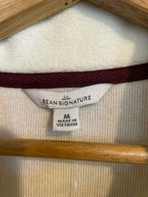 Load image into Gallery viewer, Size M LL Bean White Women&#39;s Fleece Sweatshirt
