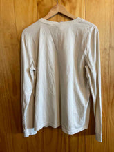 Load image into Gallery viewer, Size XL Life is Good Beige Women's Long Sleeve Shirt
