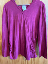Load image into Gallery viewer, Size XL Duluth Trading Purple Women's Long Sleeve Shirt
