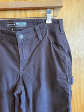 Load image into Gallery viewer, Size 4 Short Carhartt Brown Women&#39;s Pants
