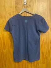 Load image into Gallery viewer, Size M Life is Good Blue Women's Short Sleeve Shirt
