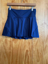 Load image into Gallery viewer, Size S Athleta Navy Skort
