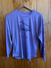 Load image into Gallery viewer, Size S State of Mine Purple Women's Long Sleeve Shirt
