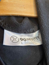 Load image into Gallery viewer, Size L 90 Degree Black Women&#39;s Hoodie
