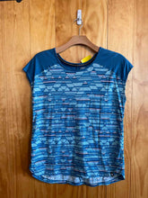 Load image into Gallery viewer, Size XL smartwool Blue Women's Short Sleeve Shirt
