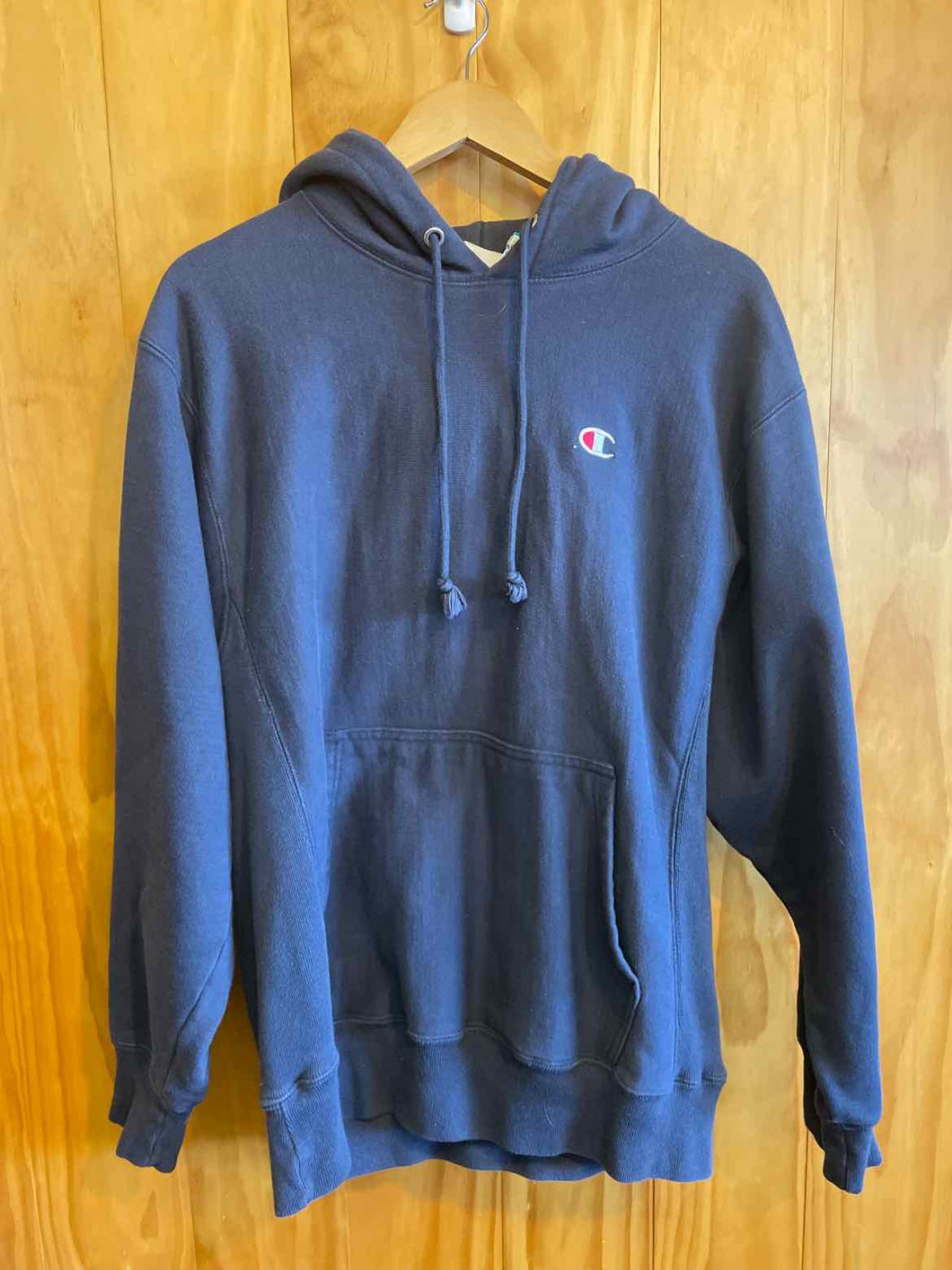 Size Large Champion Navy Women's Hoodie
