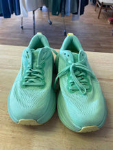 Load image into Gallery viewer, Women&#39;s Shoe Size 6.5 Hoka Mint Green Running Shoes
