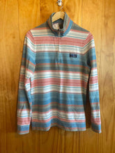 Load image into Gallery viewer, Size S LL Bean Blue Women&#39;s Fleece Sweatshirt
