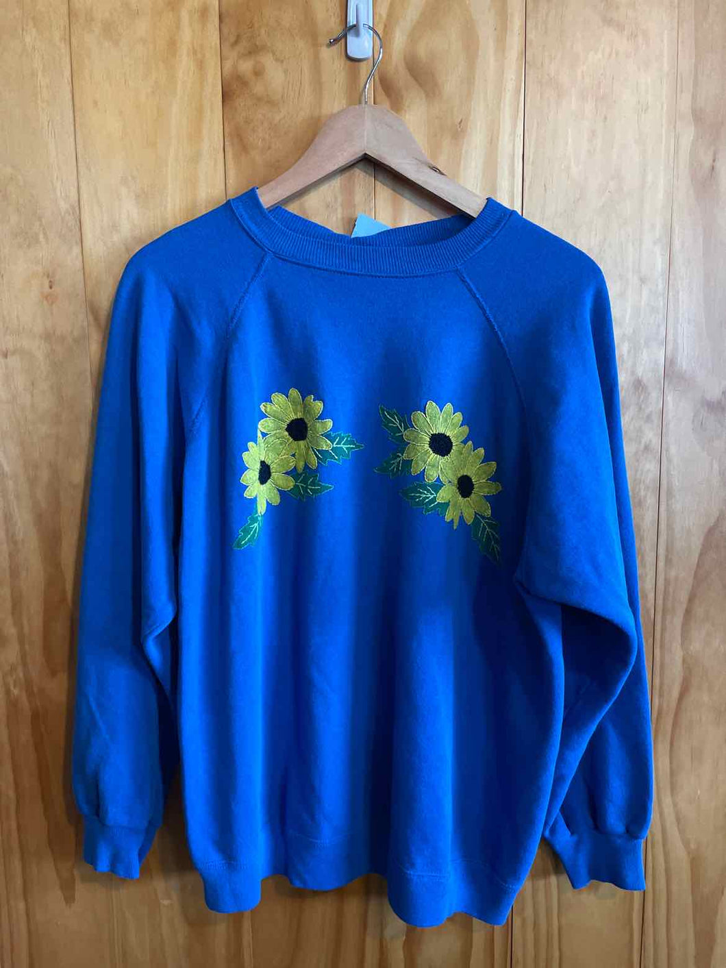Size XL Hanes Blue Women's Sweater & Sweatshirt