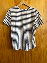 Load image into Gallery viewer, Size 10 Lululemon Black and White Women's Short Sleeve Shirt
