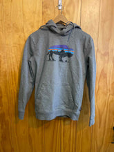 Load image into Gallery viewer, Size Medium Patagonia Grey Women's Hoodie
