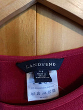 Load image into Gallery viewer, Size Small Lands End Red Women's Long Sleeve Shirt
