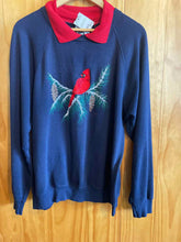 Load image into Gallery viewer, Size XL Lee Navy Women's Long Sleeve Shirt
