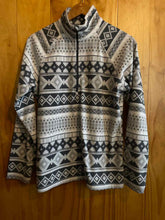Load image into Gallery viewer, Size Large Eddie Bauer Grey Women's Fleece Sweatshirt
