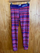Load image into Gallery viewer, Size Medium Nike Purple Print Women's Leggings
