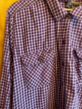 Load image into Gallery viewer, Size 3X Eddie Bauer Purple Women's Flannel
