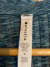 Load image into Gallery viewer, Size Medium Athleta Blue Women's Long Sleeve Shirt
