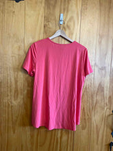 Load image into Gallery viewer, Size Large Pure Essence Pink Women&#39;s Short Sleeve Shirt
