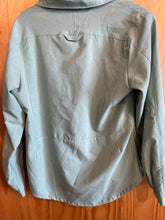 Load image into Gallery viewer, Size Medium Woolrich Green Women's Long Sleeve Shirt
