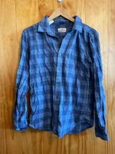 Load image into Gallery viewer, Size Medium Marine Layer Blue Women's Flannel
