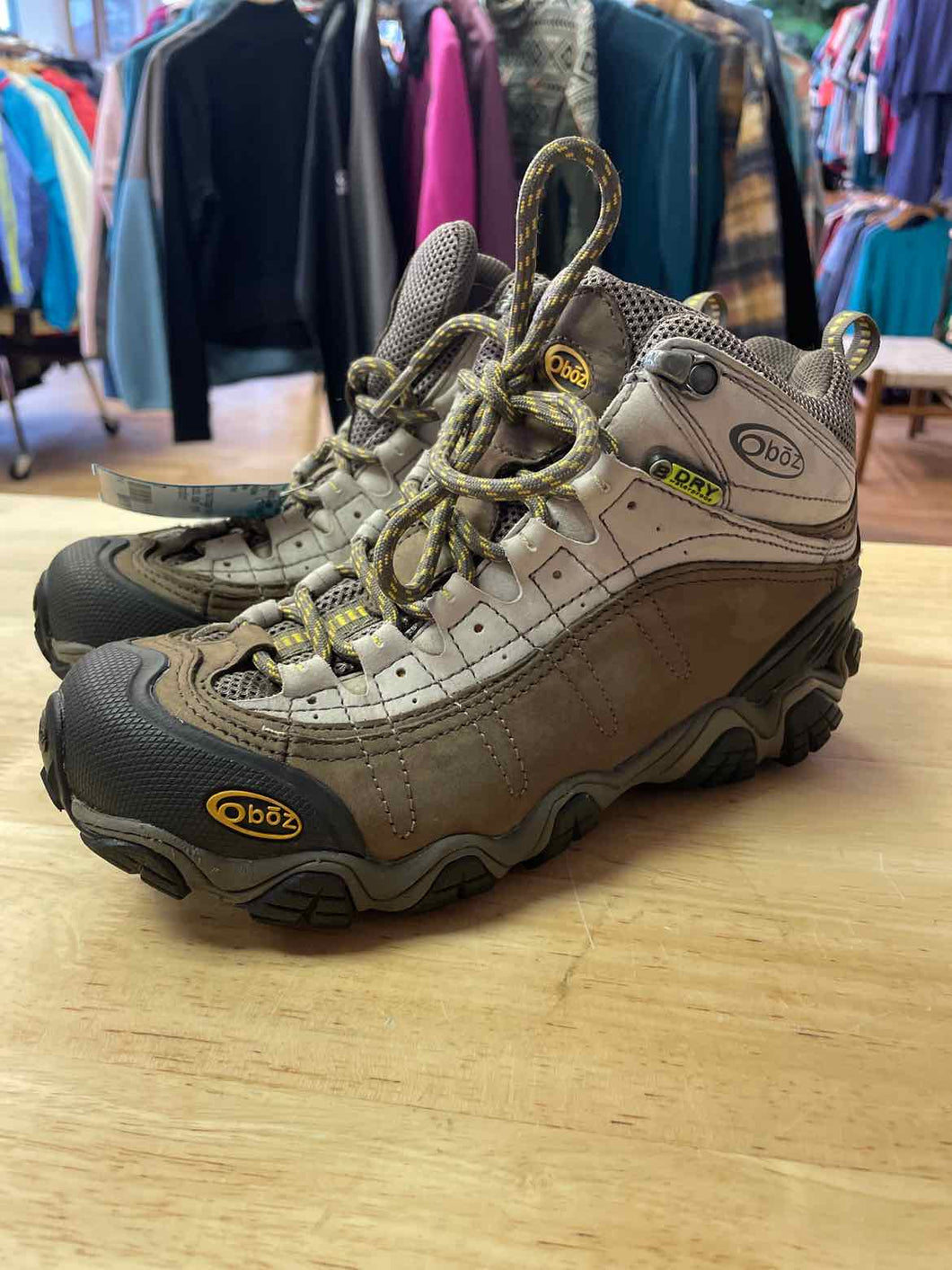 Shoe Size 7 Oboz Brown Hiking Boots