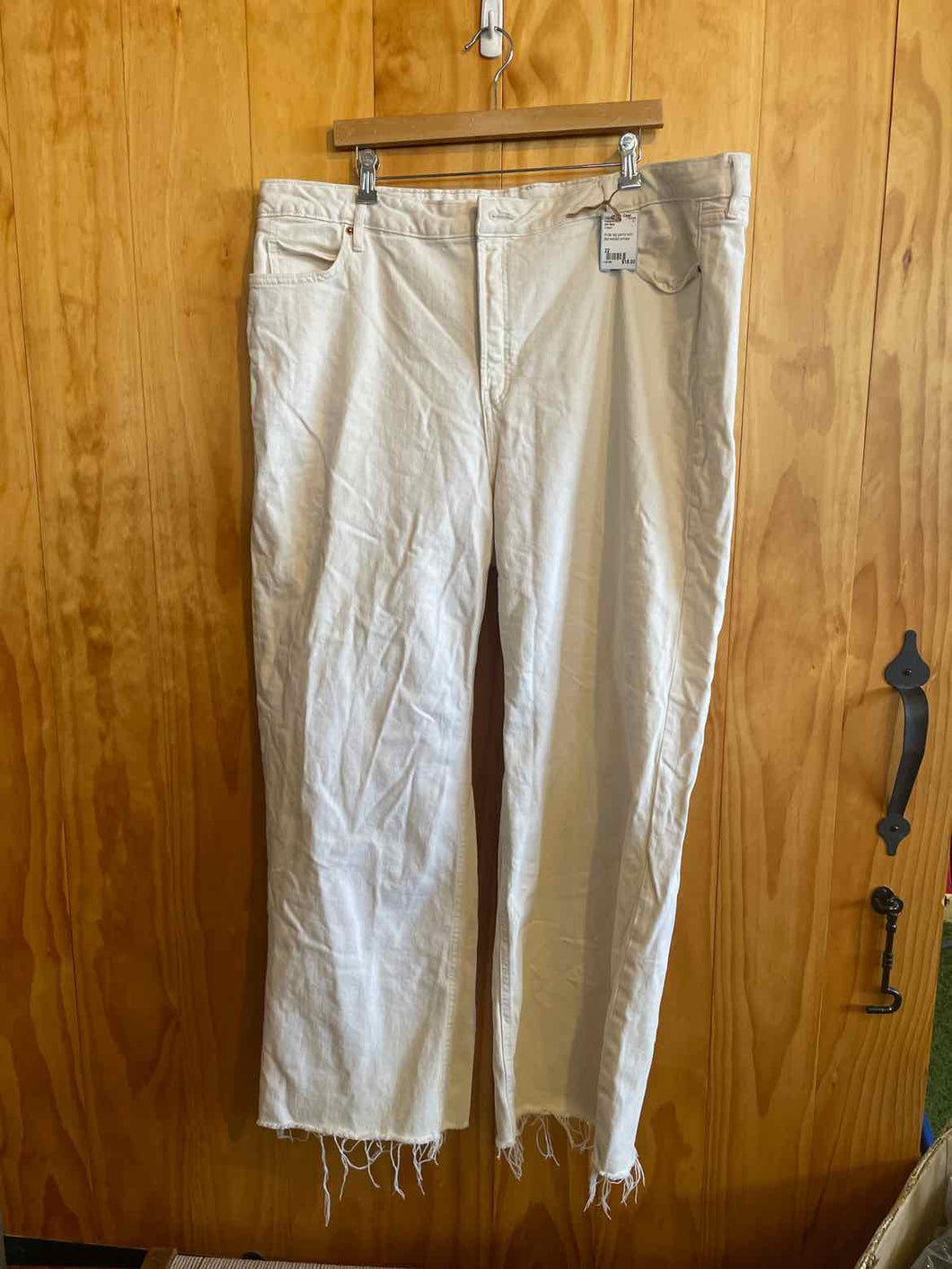 Size 22 Old Navy Cream Women's Pants