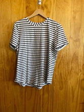 Load image into Gallery viewer, Size 10 Lululemon Black and White Women's Short Sleeve Shirt
