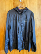 Load image into Gallery viewer, Women Size Large Eddie Bauer Black Women's Rain Jacket

