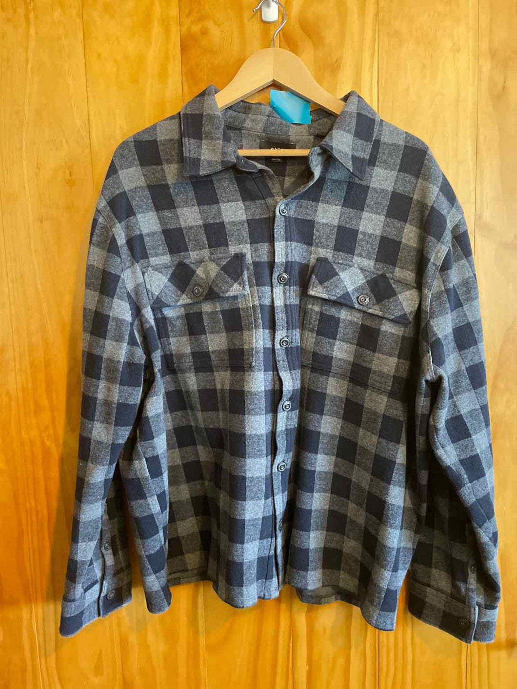 Size XXL Vince. Men's Flannel