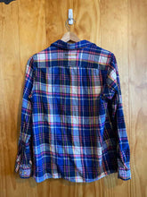 Load image into Gallery viewer, Size S Duluth Trading Blue Women's Flannel
