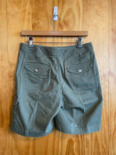 Load image into Gallery viewer, Size 6 LL Bean Olive Women's Shorts
