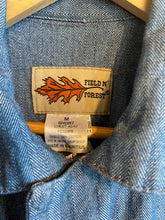 Load image into Gallery viewer, Size M Field &amp; Forest Blue Women's Overalls
