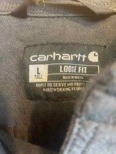 Load image into Gallery viewer, Size Large Tall Carhartt Men's Long Sleeve Shirt
