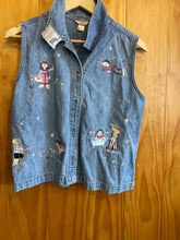 Load image into Gallery viewer, Size Medium Christopher &amp; Banks Blue Women's Vest
