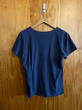 Load image into Gallery viewer, Size Large Life is Good Blue Women's Short Sleeve Shirt
