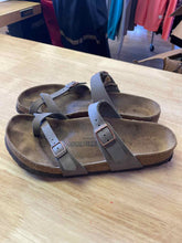 Load image into Gallery viewer, Women's Shoe Size 40 Birkenstock Grey Women's  Casual Shoes
