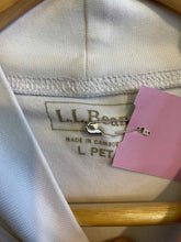 Load image into Gallery viewer, Size L/P LL Bean White Women's Long Sleeve Shirt
