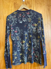 Load image into Gallery viewer, Size Small Sundance Navy Women's Long Sleeve Shirt
