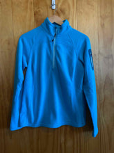 Load image into Gallery viewer, Size Medium Eddie Bauer Blue Women's Fleece Sweatshirt
