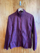 Load image into Gallery viewer, Size M Eddie Bauer Magenta Women's Fleece Sweatshirt
