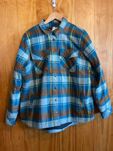 Load image into Gallery viewer, Size XL Duluth Trading Blue Women's Flannel
