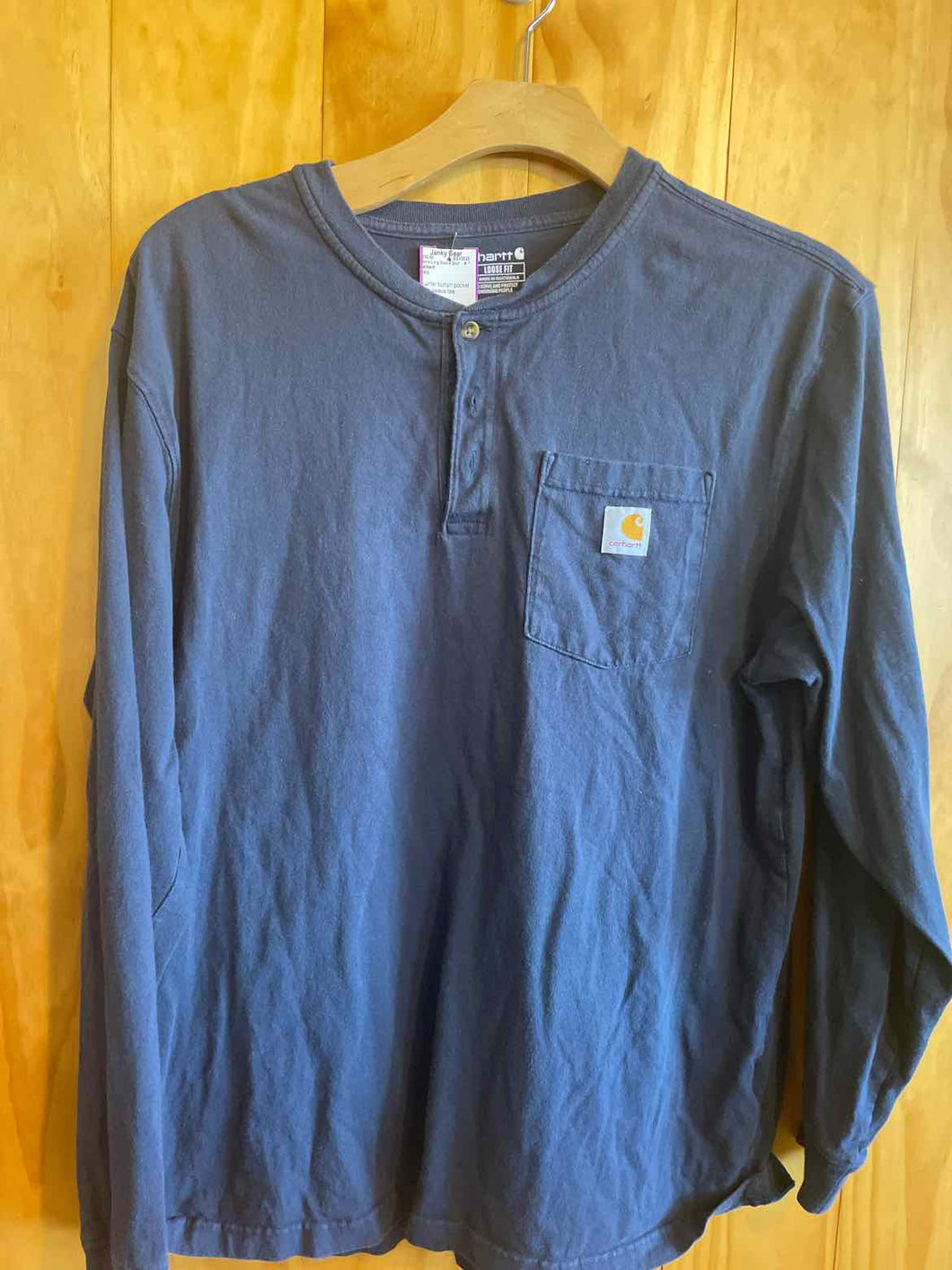 Size L Carhartt Men's Long Sleeve Shirt