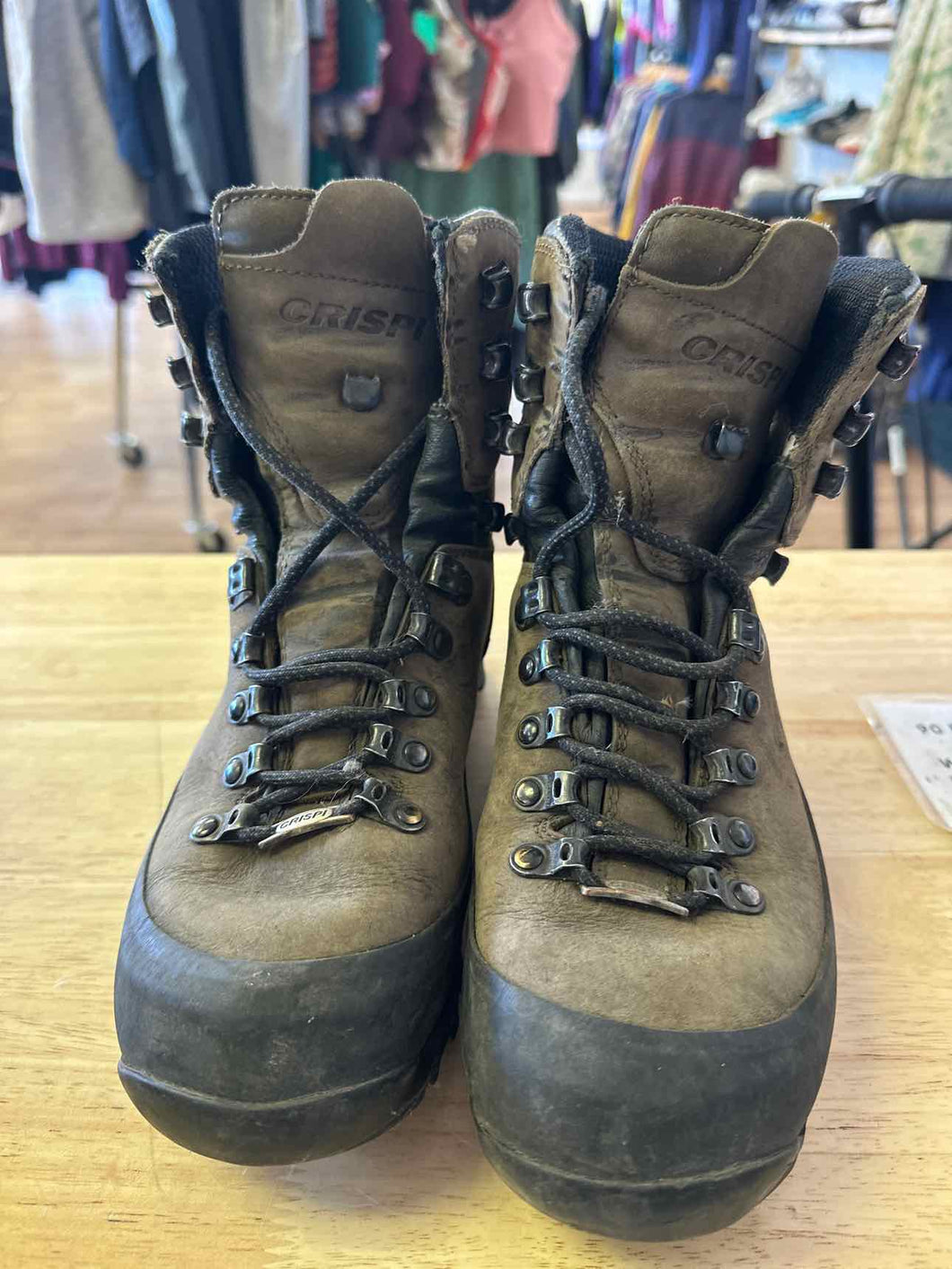 Women's Shoe Size 6 Crispi Brown Hiking Boots